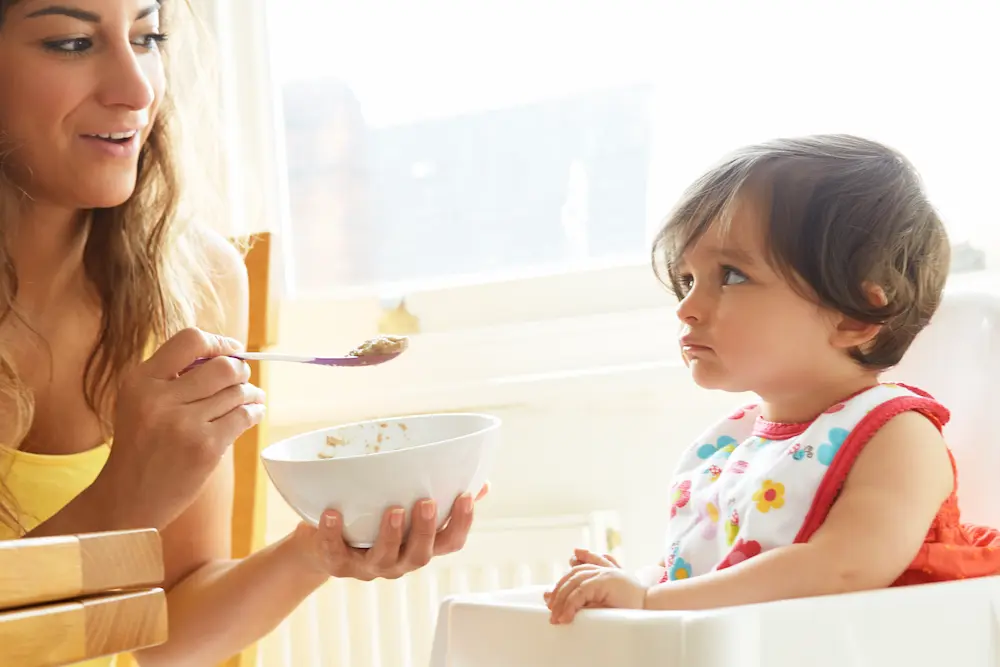 Signes d'intolérance au gluten chez le bébé may app santé